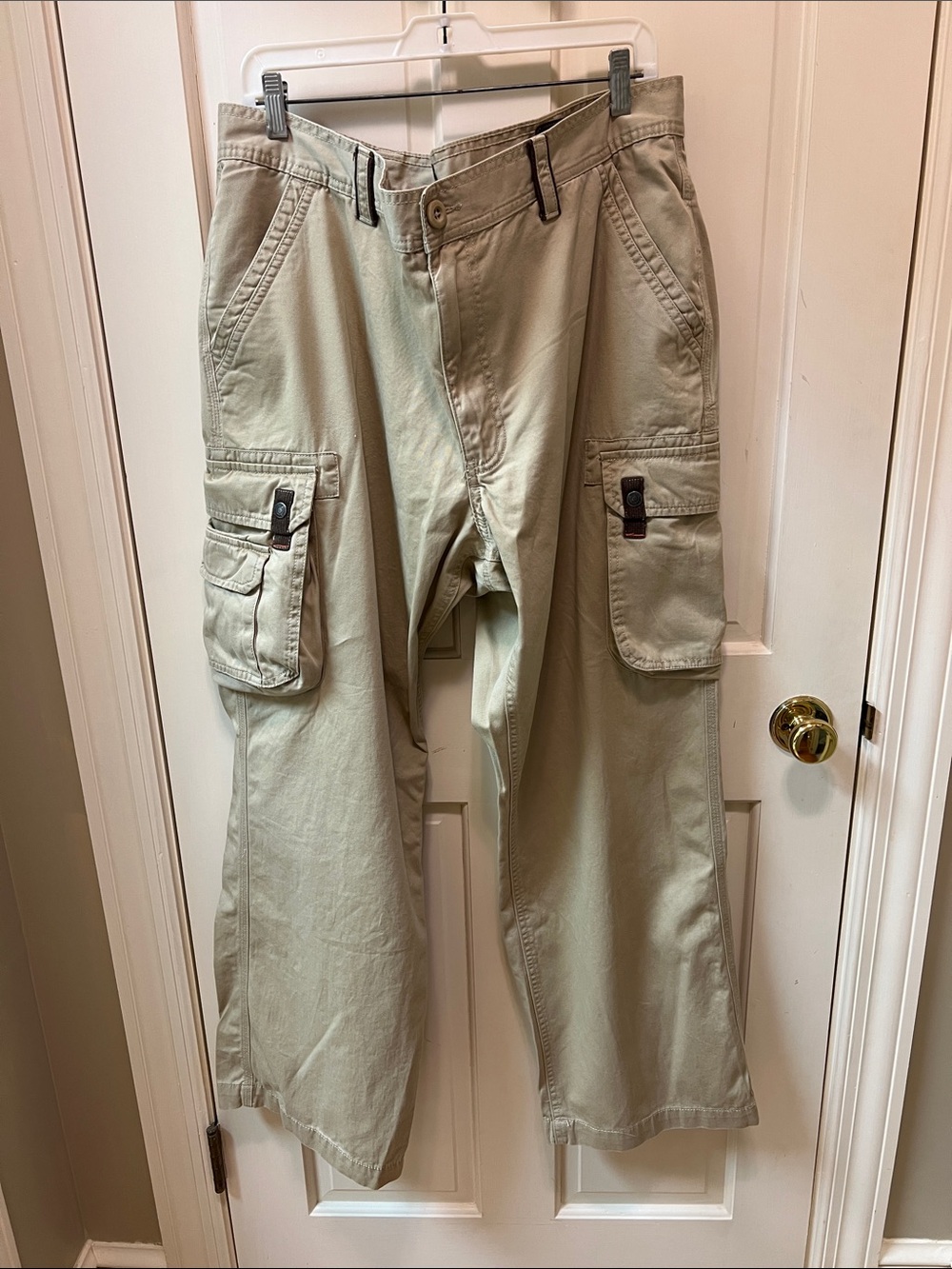 Men's RedHead Cargo Pants in Light Khaki - Durable Workwear